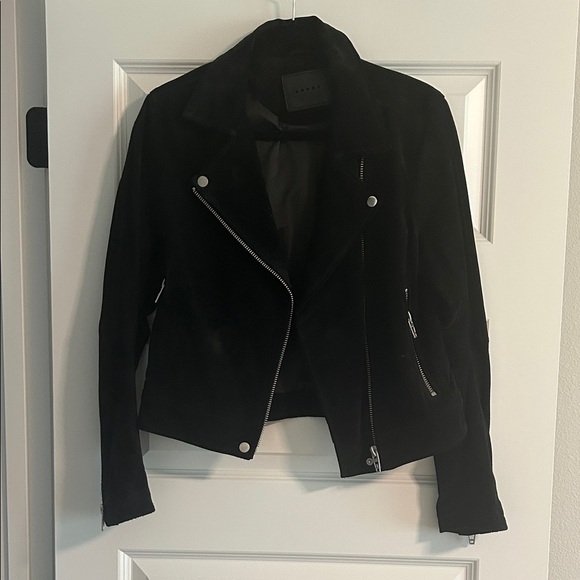 Blank NYC Jackets & Blazers - Blank NYC Black Suede moto Jacket